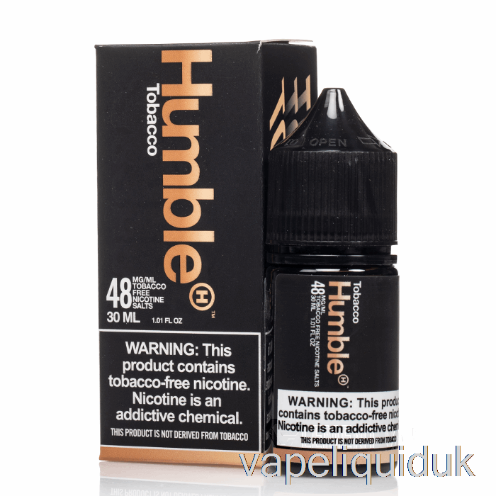 Tobacco - Humble Salts - 30mL 48mg Vape Liquid